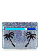 Load image into Gallery viewer, Palm Shimmer Card Holder