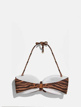 Load image into Gallery viewer, Bermuda Tiger Print Bikini Top