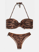 Load image into Gallery viewer, Bermuda Tiger Print Bikini Top