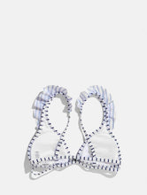 Load image into Gallery viewer, Cannes Navy Stripe Bikini Top
