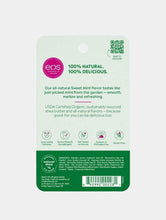 Load image into Gallery viewer, EOS Organic Sweet Mint Lip Balm 2.0