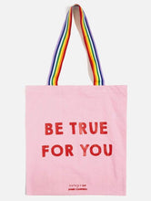 Load image into Gallery viewer, Be True Canvas Tote Bag

