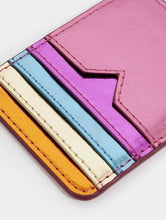 Load image into Gallery viewer, Metallic Rainbow Card Holder
