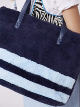 Load image into Gallery viewer, Fur Stripe Tavi Shoulder Bag
