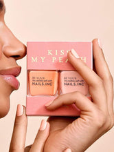 Load image into Gallery viewer, Nails Inc. Kiss My Peach Nail Polish Duo
