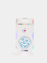 Load image into Gallery viewer, PopSockets x Skinnydip Blue Butterfly Grip
