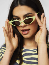 Load image into Gallery viewer, Lime Cat Eye Sunglasses

