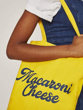 Load image into Gallery viewer, Macaroni Cheese Printed Tote Bag
