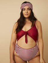 Load image into Gallery viewer, Swim Society Sardinia Striped Headband
