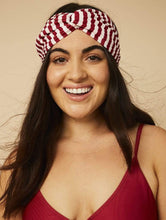 Load image into Gallery viewer, Swim Society Sardinia Striped Headband
