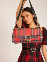 Load image into Gallery viewer, Carrie Check Shoulder Bag
