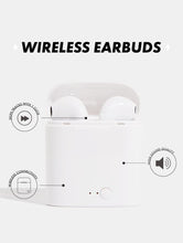Load image into Gallery viewer, White Wireless Earbuds
