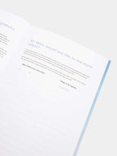 Load image into Gallery viewer, 100 Day Happiness Planner Blue White
