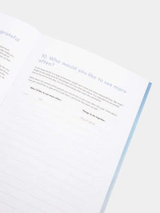 100 Day Happiness Planner Blue White