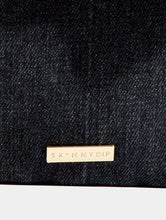 Load image into Gallery viewer, Alba Butterfly Denim Bum Bag
