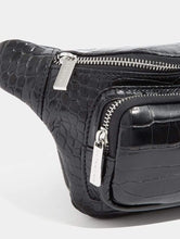 Load image into Gallery viewer, Croc Jackson Black Bum Bag

