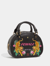 Load image into Gallery viewer, Female Bowler Embroidered Tote Bag
