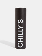 Load image into Gallery viewer, Black Glitter Chillys Bottle 500ml
