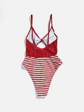 Load image into Gallery viewer, Sardinia Striped Swimsuit
