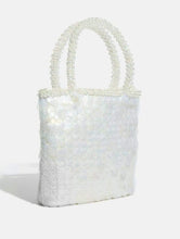 Load image into Gallery viewer, Lia Shell Sequin Beaded Tote Bag
