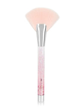 Load image into Gallery viewer, Pink Liquid Glitter Fan Brush
