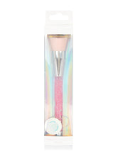 Load image into Gallery viewer, Pink Liquid Glitter Domed Foundation Brush
