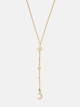 Load image into Gallery viewer, Amelia Liana x Skinnydip Moon Charm Drop Necklace
