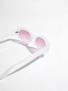 Ace White Sunglasses