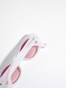 Ace White Sunglasses