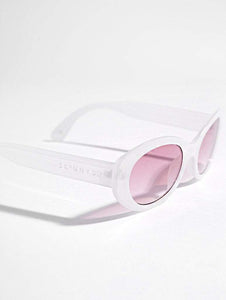 Ace White Sunglasses