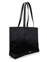 Load image into Gallery viewer, Black Pony Wasted Shoulder Bag
