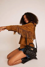 Load image into Gallery viewer, Lightning Studded Amy Tote Bag
