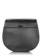 Load image into Gallery viewer, Gunmetal Saddle Cross Body Bag
