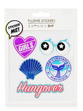 Load image into Gallery viewer, Hungover Plushie Sticker Pack
