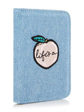 Load image into Gallery viewer, Lifes A Peach Passport Holder
