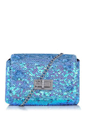 Load image into Gallery viewer, Lilac Sequin Mini Cross Body Bag
