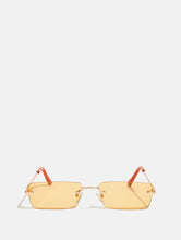 Load image into Gallery viewer, Orange Frameless Sunglasses
