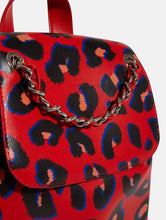 Load image into Gallery viewer, Ada Red Leopard Backpack
