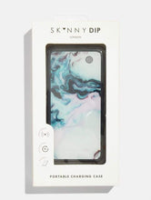 Load image into Gallery viewer, Marble Wireless Charging Case
