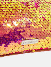 Load image into Gallery viewer, Corri Fuchsia Sequin Cross Body Bag
