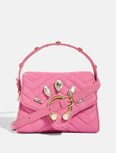 Load image into Gallery viewer, Bling Pink Cross Body Bag
