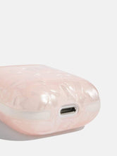 Load image into Gallery viewer, Pink Pearl Stone AirPods Case
