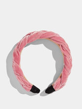 Load image into Gallery viewer, Pink Plait Headband
