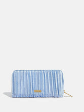 Load image into Gallery viewer, Blue Crinkle Purse
