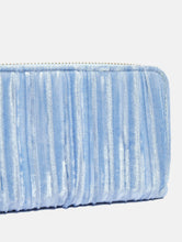 Load image into Gallery viewer, Blue Crinkle Purse
