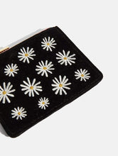 Load image into Gallery viewer, Daisy Meadow Embroidered Coin Purse
