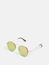 Load image into Gallery viewer, Rose Aviator Sunglasses
