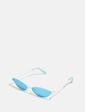 Load image into Gallery viewer, White Almond Sunglasses
