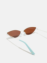 Load image into Gallery viewer, White Almond Sunglasses
