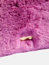 Load image into Gallery viewer, Liza Faux Fur Orchid Tote Bag
